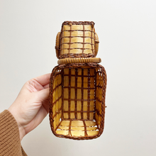 Load image into Gallery viewer, Wicker Truck Basket - Preloved/Vintage