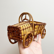 Load image into Gallery viewer, Wicker Truck Basket - Preloved/Vintage