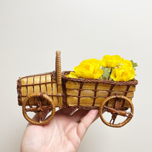Load image into Gallery viewer, Wicker Truck Basket - Preloved/Vintage