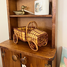 Load image into Gallery viewer, Wicker Truck Basket - Preloved/Vintage