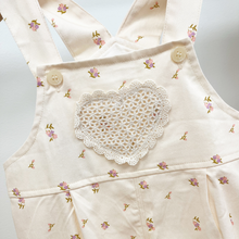 Load image into Gallery viewer, Tiny Floral Overalls