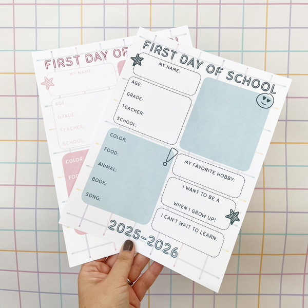 First Day of School Interview Questions (Free Download)