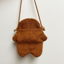 Load image into Gallery viewer, Crossbody - Corduroy Bear with Tiny Bag