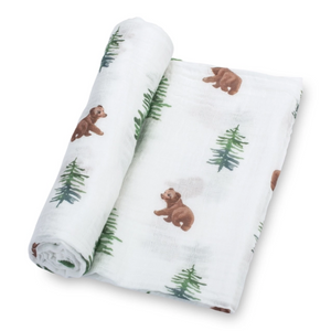 Bear Cub - Swaddle Blanket