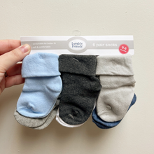 Load image into Gallery viewer, Sock Set - Blue Gray