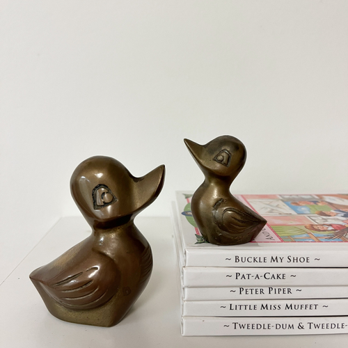 Brass Duck Nursery Decor