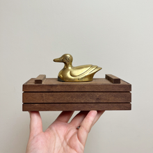 Load image into Gallery viewer, Brass Duck Nursery Decor