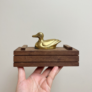 Brass Duck Nursery Decor