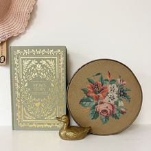 Load image into Gallery viewer, Brass Duck Trinket for Vintage Nursery Decor