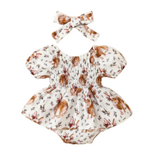 Load image into Gallery viewer, Bunny Romper with Headband Set