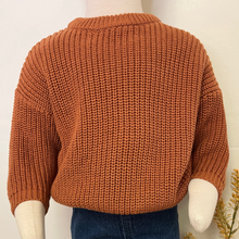 Load image into Gallery viewer, Chunky Knit Sweater - Terracotta