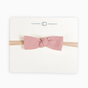 Dainty Bow Headband - Rose