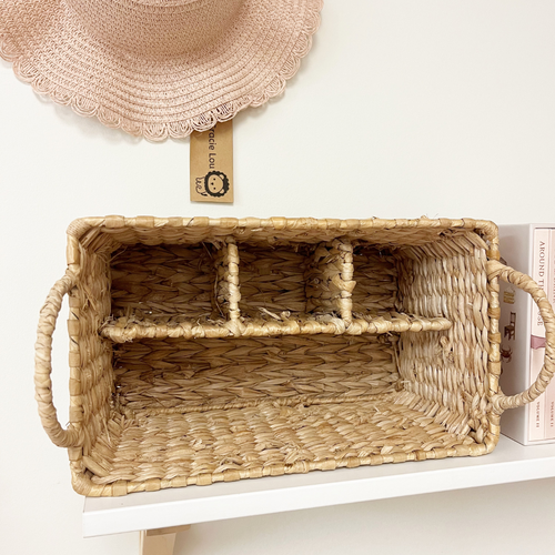 Diaper Caddy Basket - Preloved/Vintage
