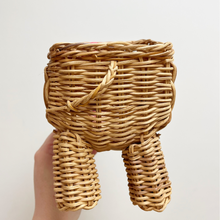 Load image into Gallery viewer, Wicker Elephant Basket - Preloved/Vintage