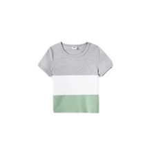 Load image into Gallery viewer, Everyday T Shirt - Mint Colorblock - Toddler