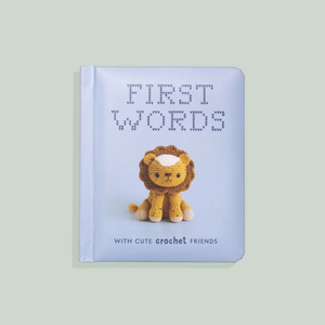 First Words with Cute Crochet Friends - Board Book