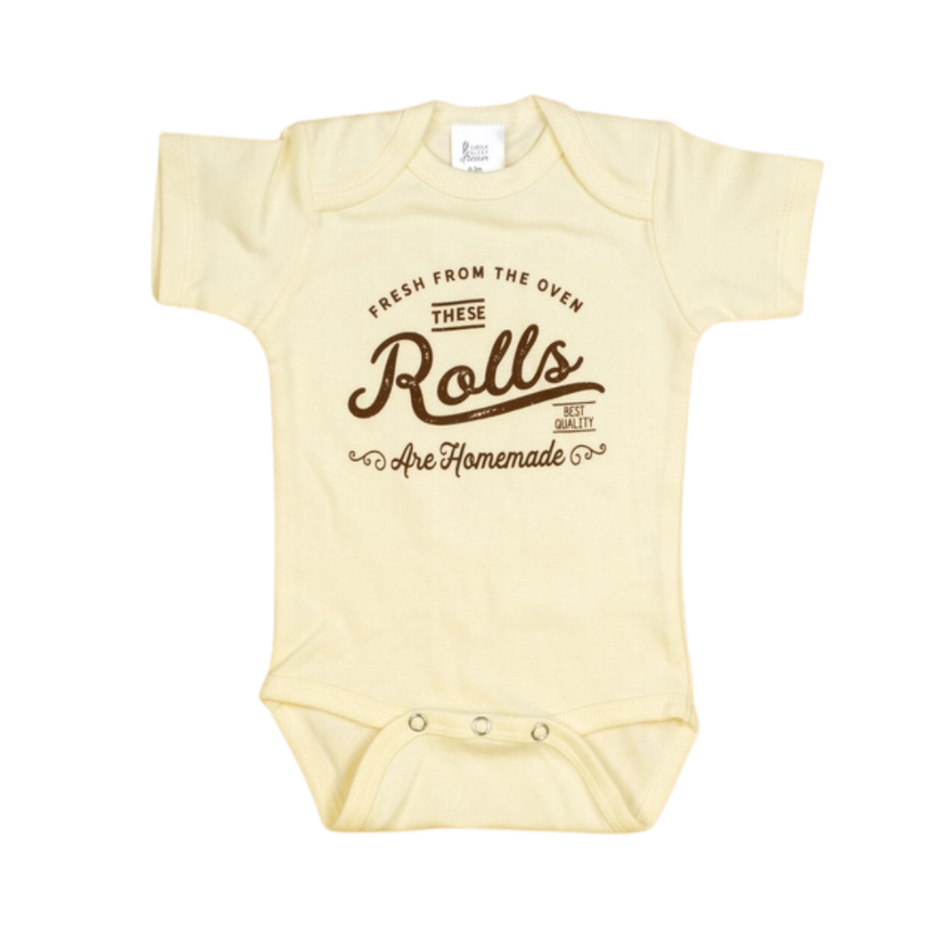 Fresh From The Oven - Short Sleeve Baby Bodysuit