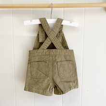 Load image into Gallery viewer, Twill Overalls - Army Green