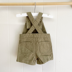 Twill Overalls - Army Green