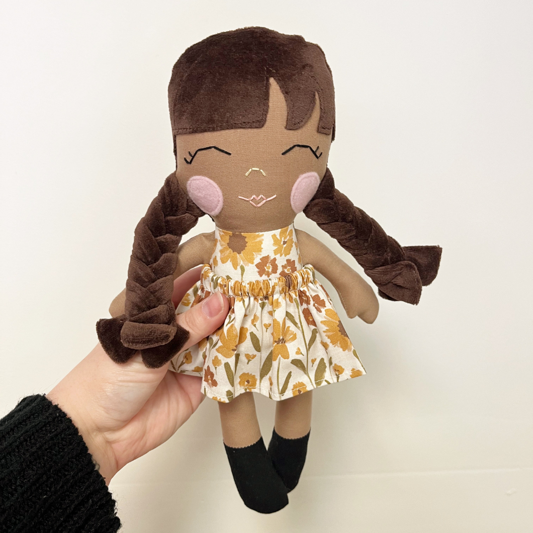 Handmade Mini Roo Doll - Paige