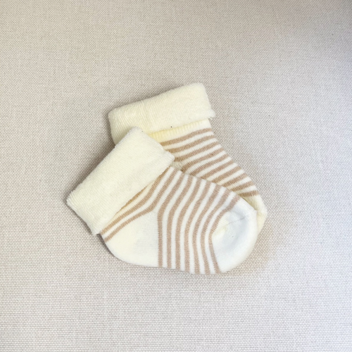 Stripe Socks - Cream
