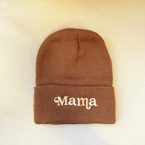 Knit Hat - Mama