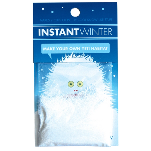 Instant Winter - DIY Snow Like Stuff