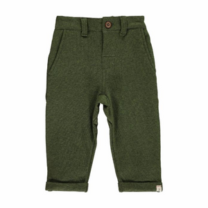 Jersey Pants with Pockets - Green