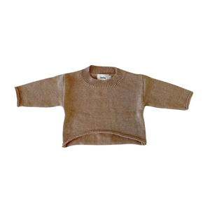 Knit Sweater - Cinnamon