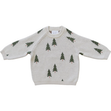 Load image into Gallery viewer, Knit Sweater - Pine Trees