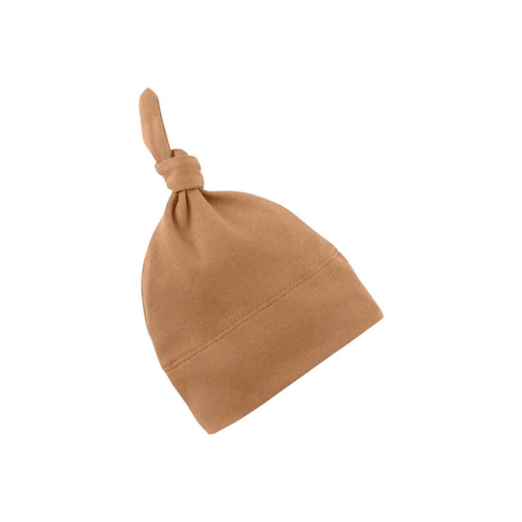 Classic Knotted Hat - Ginger