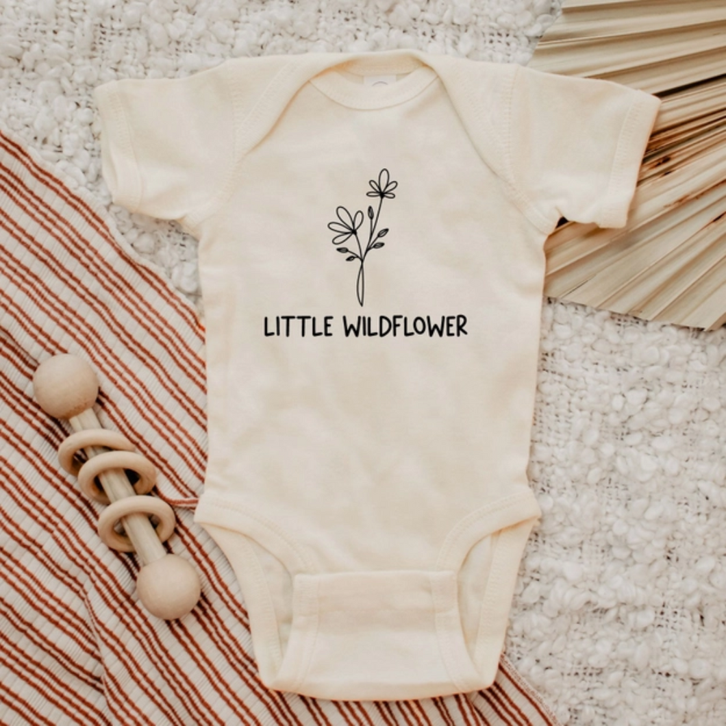 Little Wildflower - Baby Bodysuit
