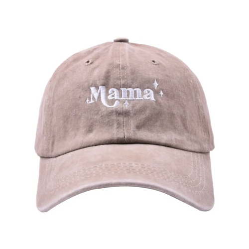 Mama Baseball Hat - Khaki
