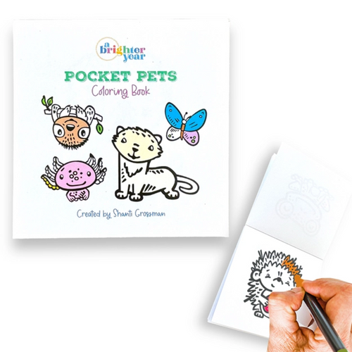 Mini Coloring Book - Pocket Pets