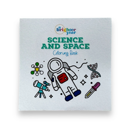 Mini Coloring Book - Science and Space