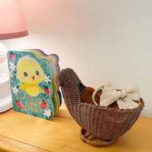 Load image into Gallery viewer, Nursery Decor Wicker Chick Basket Small