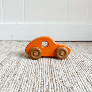 Painted Wood Toy Car