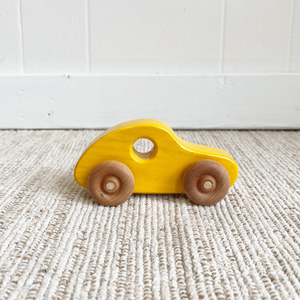 Painted Wood Toy Car