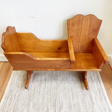 Load image into Gallery viewer, Preloved/Vintage - Cradle Rocker for Child and Baby Doll