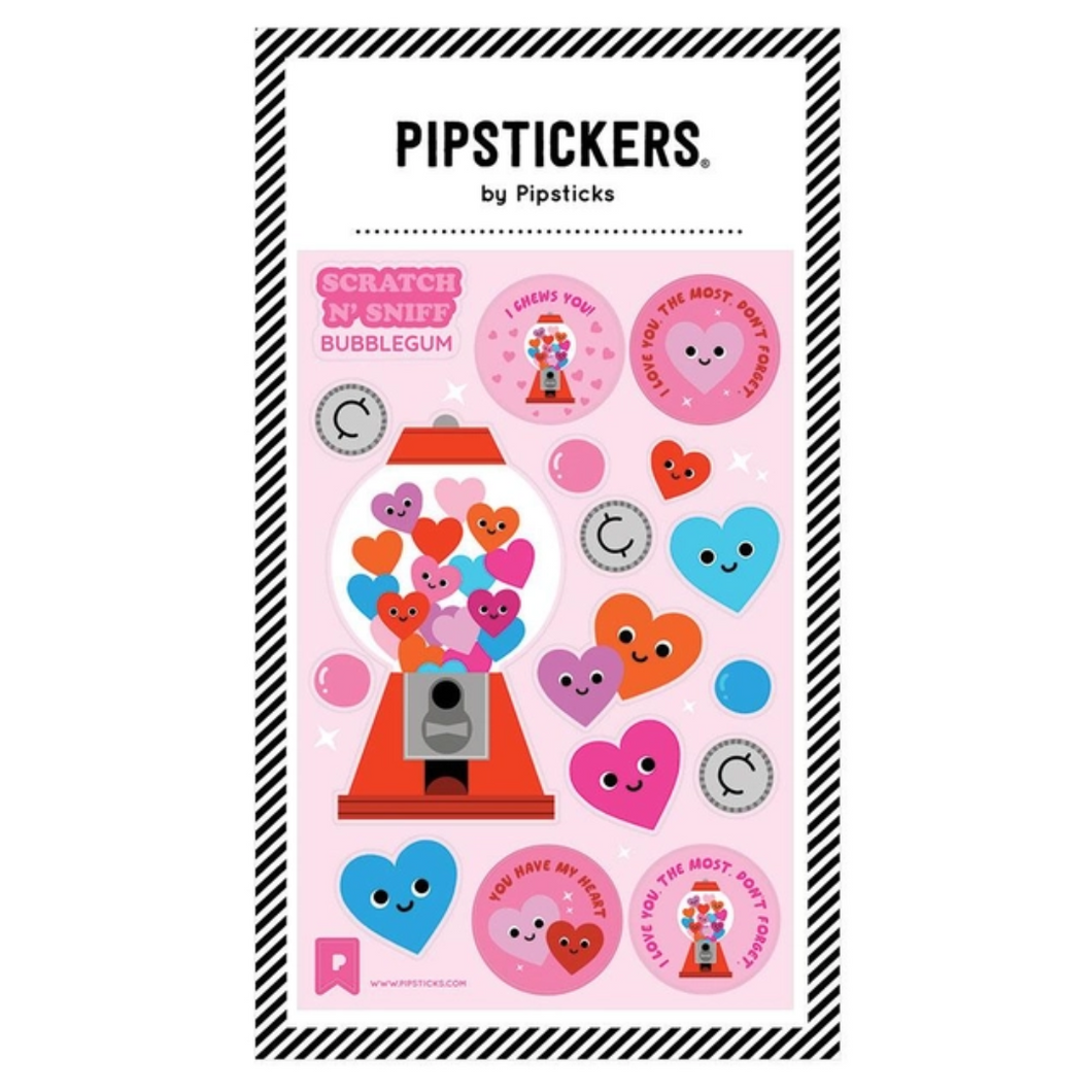 Scratch N Sniff Stickers - Bubblegum