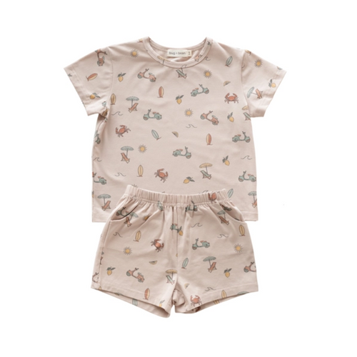 Summer Vibes Shirt and Short Set