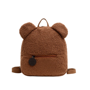Teddy Bear Backpack - Chocolate Brown