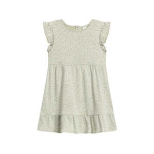 Tiered Dress - Mint Floral