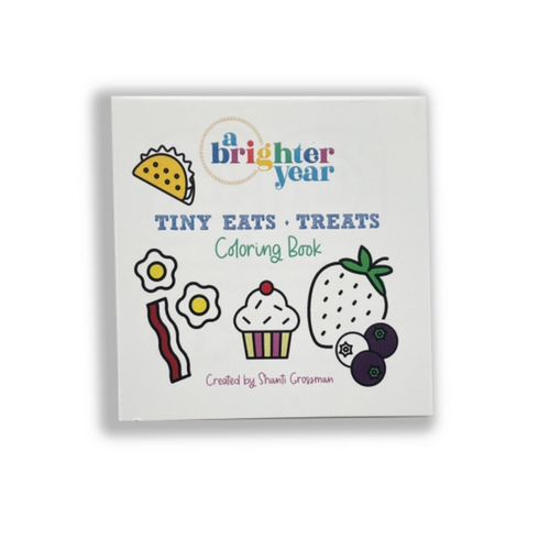 Mini Coloring Book - Tiny Eats and Treats