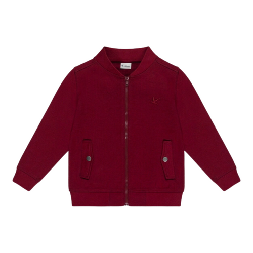 Toddler Bomber Jacket - Maroon