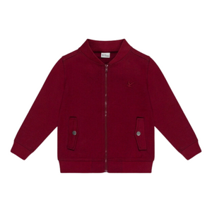 Toddler Bomber Jacket - Maroon