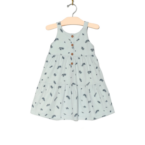 Toddler Tiered Tank Dress - Eucalyptus