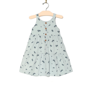 Toddler Tiered Tank Dress - Eucalyptus