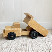 Load image into Gallery viewer, Wood Toy Dump Truck