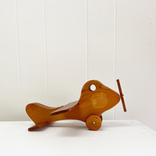 Load image into Gallery viewer, Wood Airplane Toy for Transportation Theme Nursery